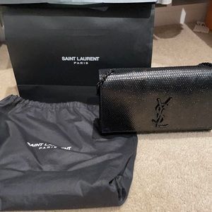 YSL Black on black
